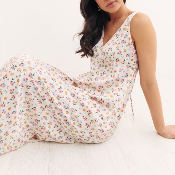 Nobody’s Child Floral Midi Slip Dress - Picture 3 of 8